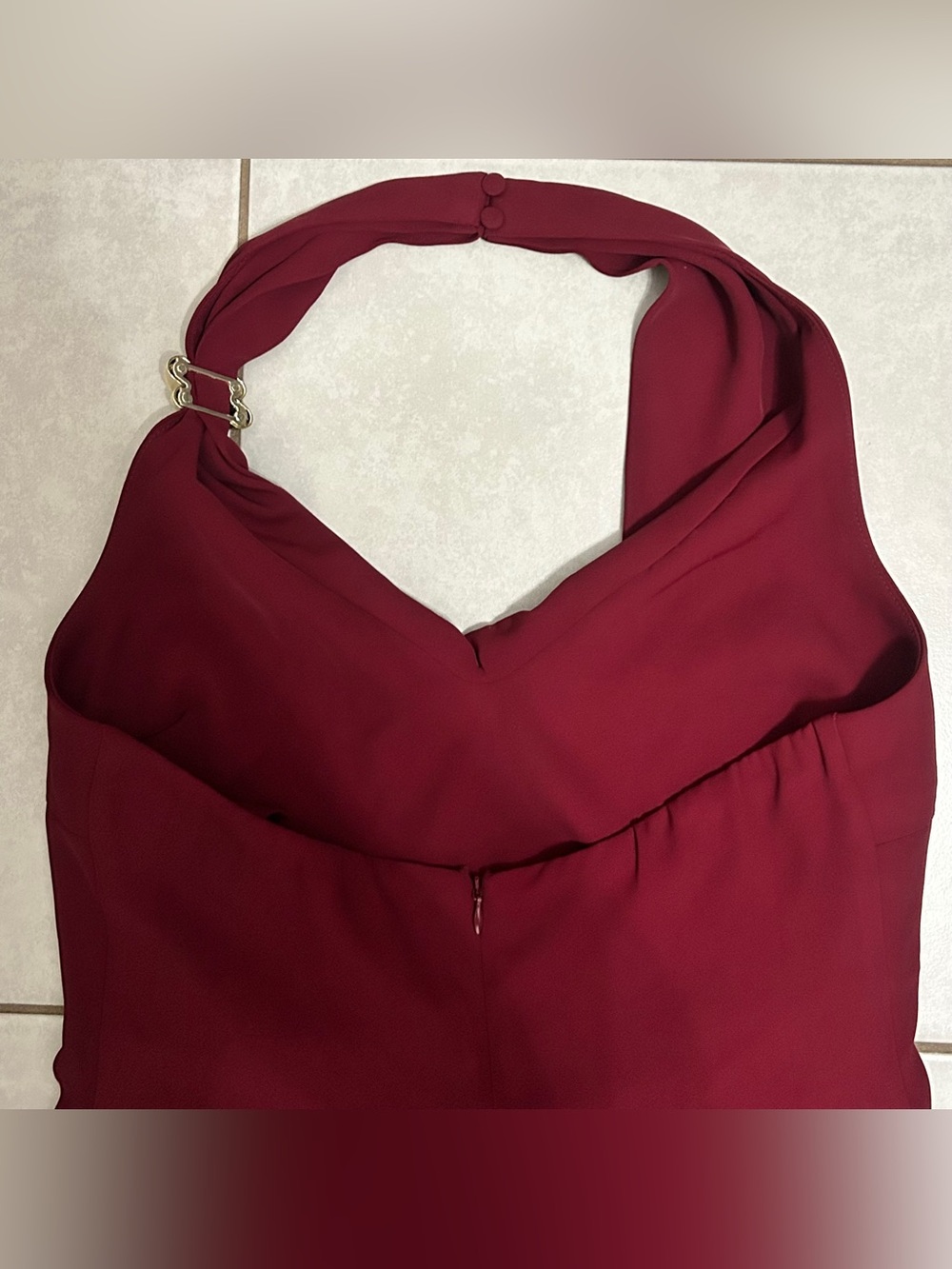 ASTR the Label Alanna Dress in wine - Picture 7 of 11